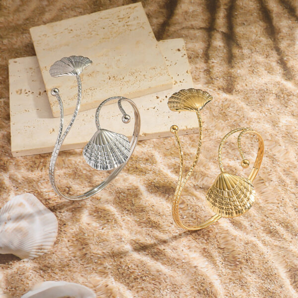 Ocean Vacation Style Fashion Shell Special-shaped Armband - Image 6
