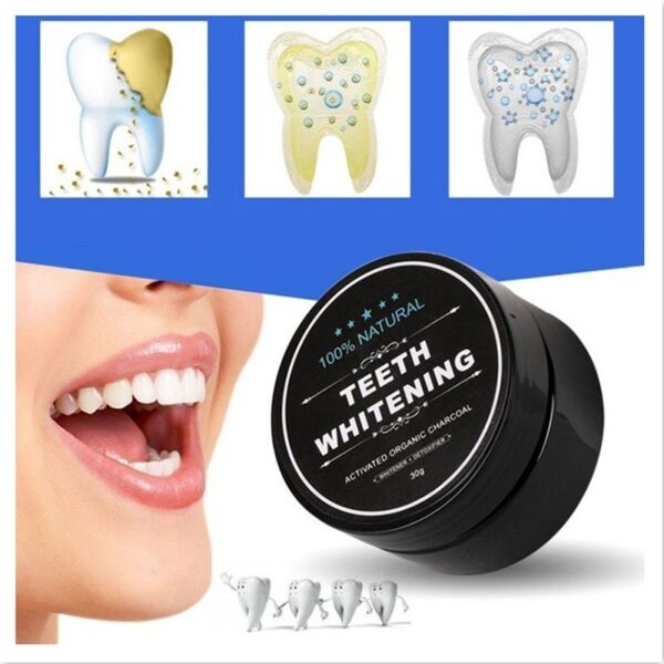 Charcoal Teeth Whitening Powder Activated Coconut Charcoal Teeth Whitening Charcoal Powder Oral Hygiene - Image 7