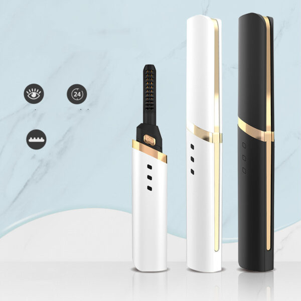 New Product Perm Eyelashes Three-speed Rechargeable Electric Heating Beauty Tool Styling Eyelash Curler Electric - Image 9