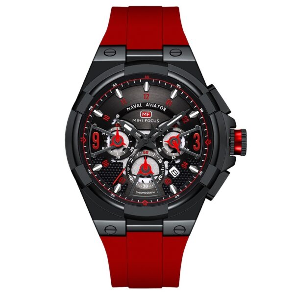 Casual Waterproof Quartz Floating Hollow Surface Watch - Image 3