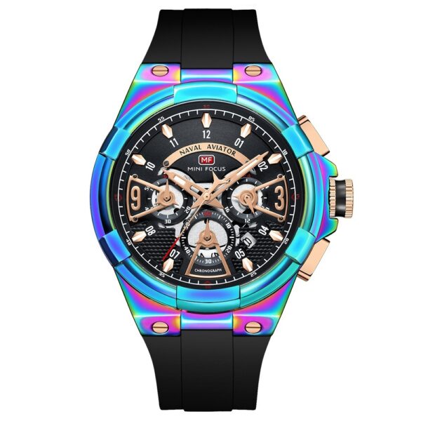 Casual Waterproof Quartz Floating Hollow Surface Watch - Image 4