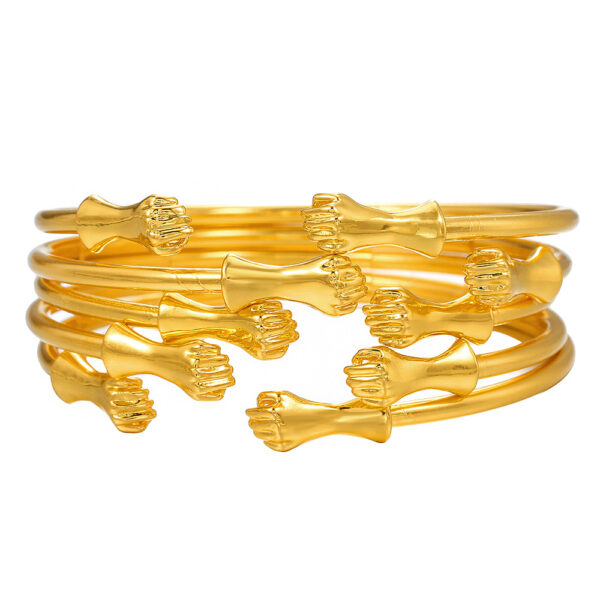 Retro Fashion Twisted Winding Alloy Animal Bracelet Armband - Image 8