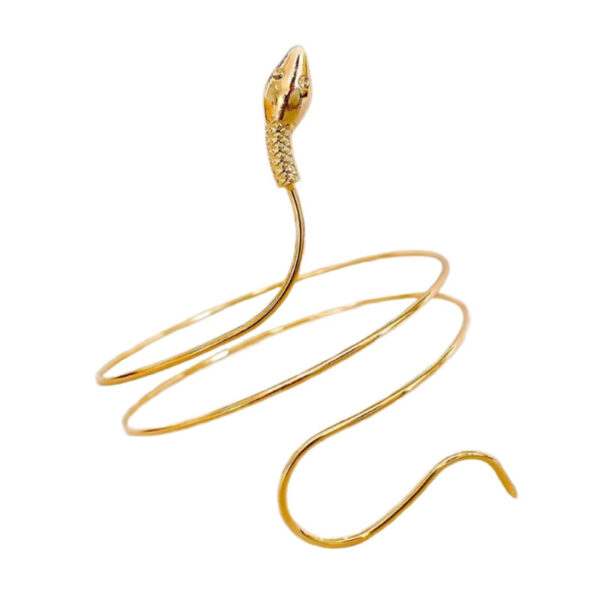 Retro Fashion Twisted Winding Alloy Animal Bracelet Armband - Image 4