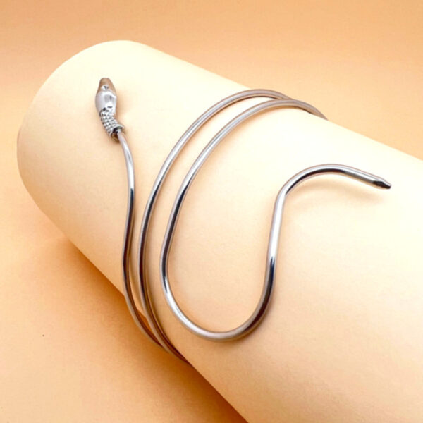 Retro Fashion Twisted Winding Alloy Animal Bracelet Armband - Image 2