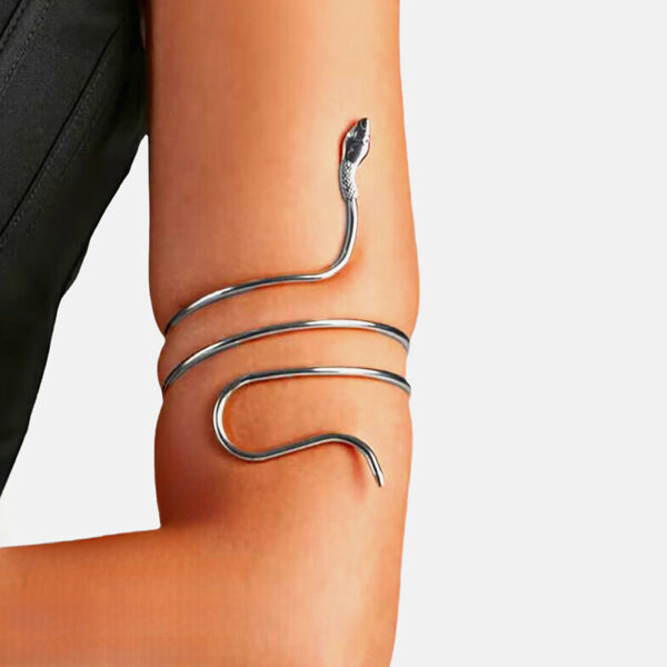 Retro Fashion Twisted Winding Alloy Animal Bracelet Armband - Image 5
