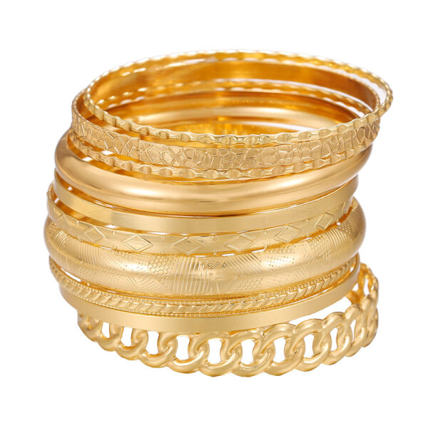 Retro Fashion Twisted Winding Alloy Animal Bracelet Armband - Image 7
