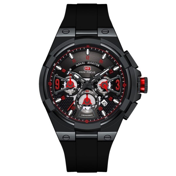 Casual Waterproof Quartz Floating Hollow Surface Watch - Image 5