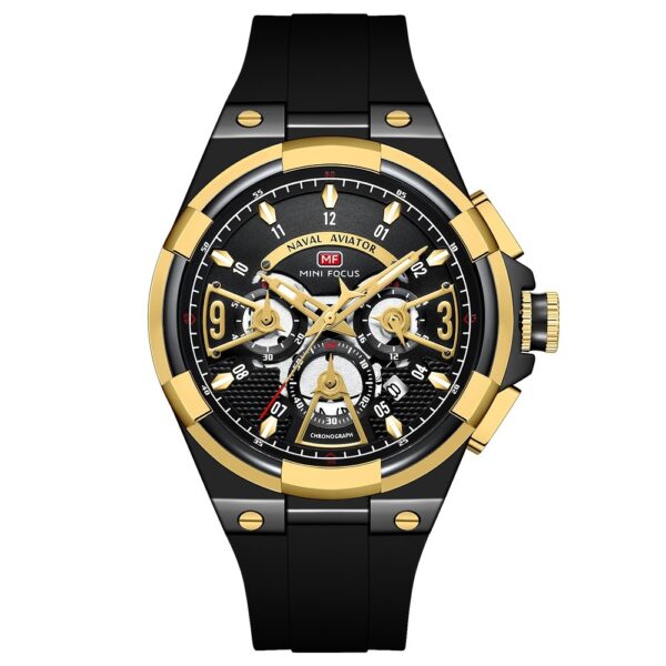 Casual Waterproof Quartz Floating Hollow Surface Watch - Image 6